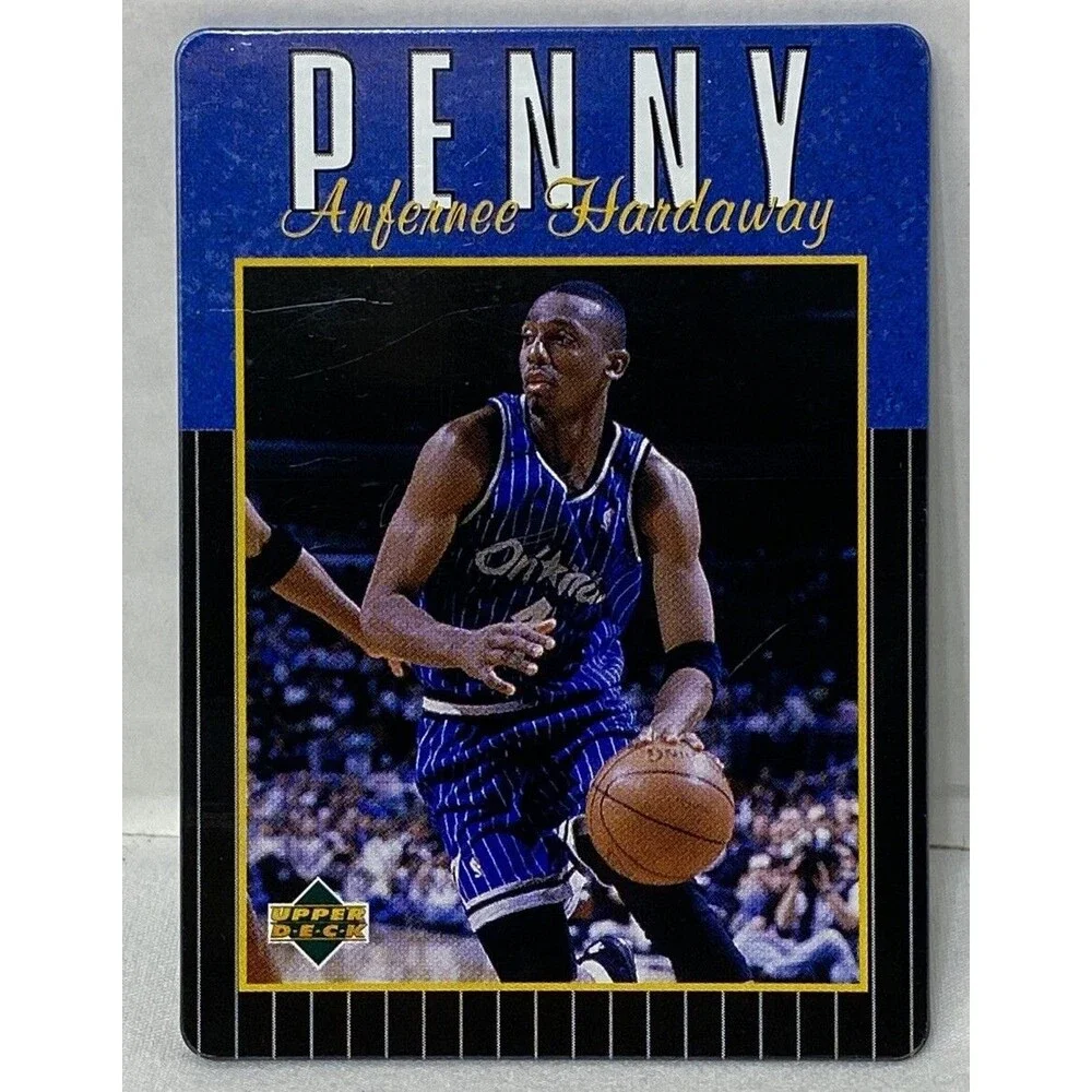 Upper Deck Penny Anfernee Hardaway 1996 4 All Metal Cards In Tin